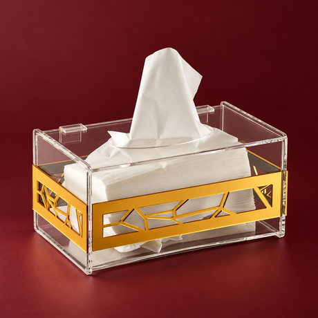 Gold Tissue box