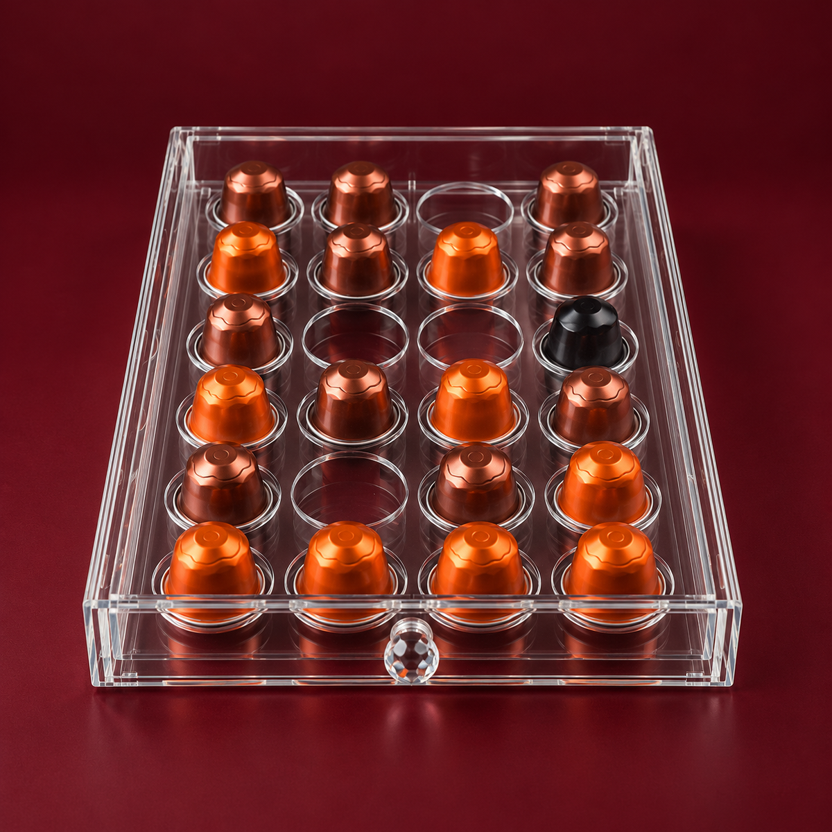 Transparent Capsules Drawer