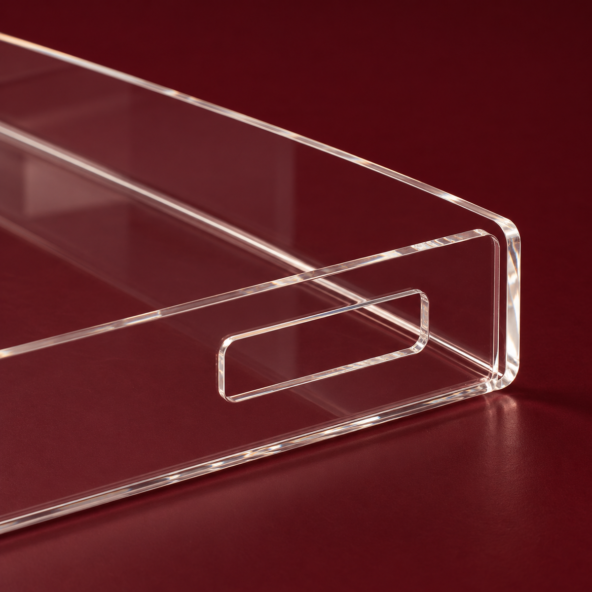 Transparent Large Tray