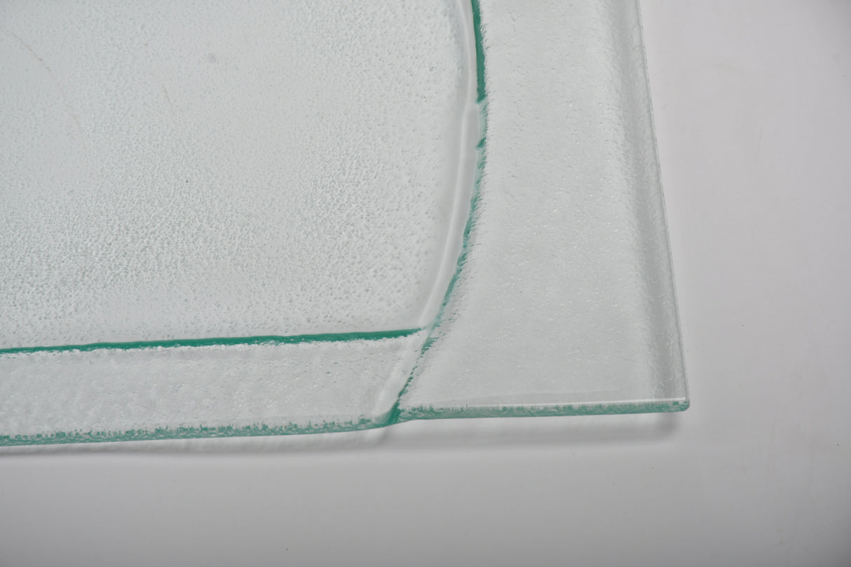Rectangular serving plate