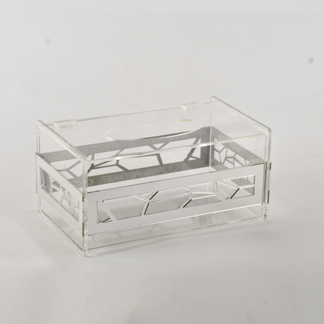 Silver Tissue Box